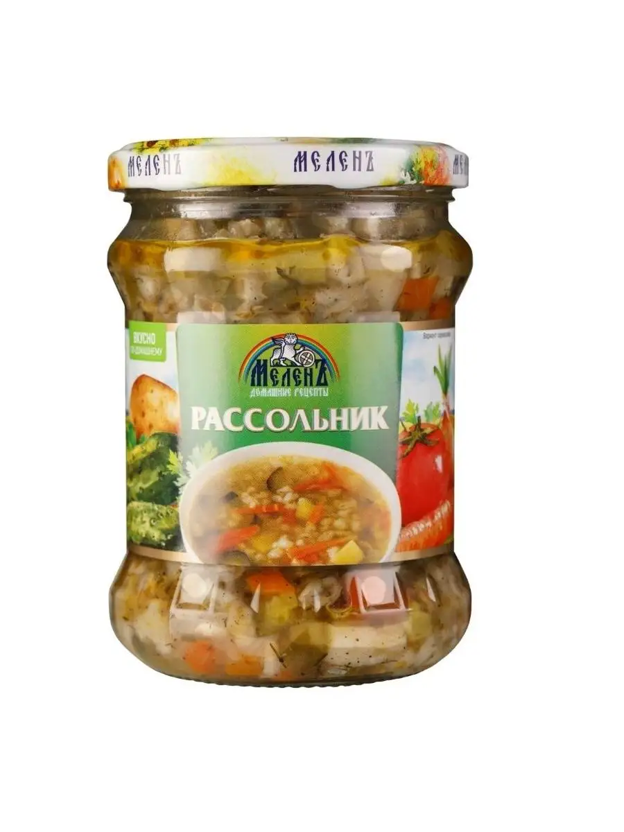 Меленъ Рассольник Меленъ, 460 г, 6шт.