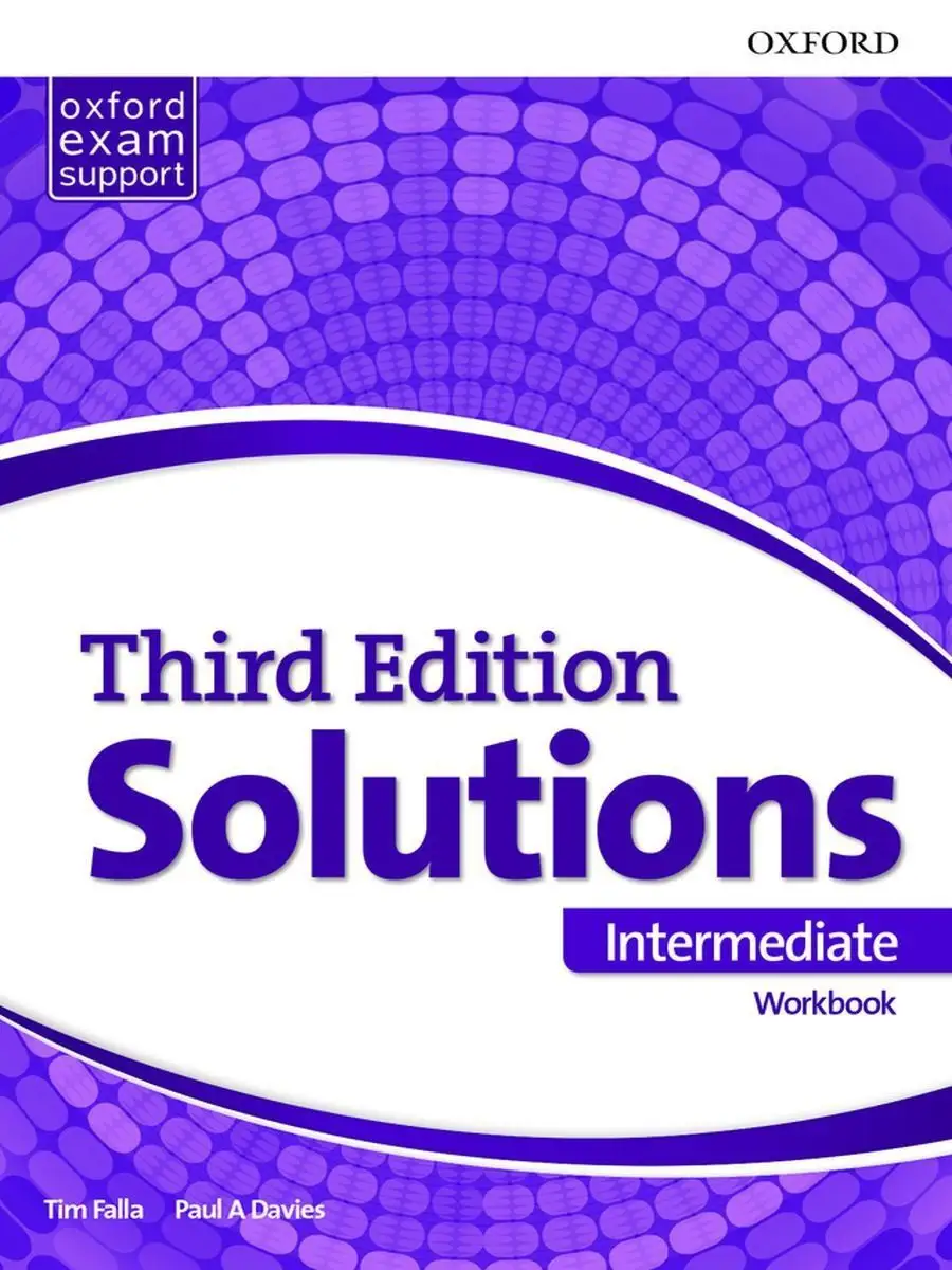 Solutions (3rd edition) Intermediate Workbook Oxford University Press  купить по цене 416 ₽ в интернет-магазине Wildberries | 135171887