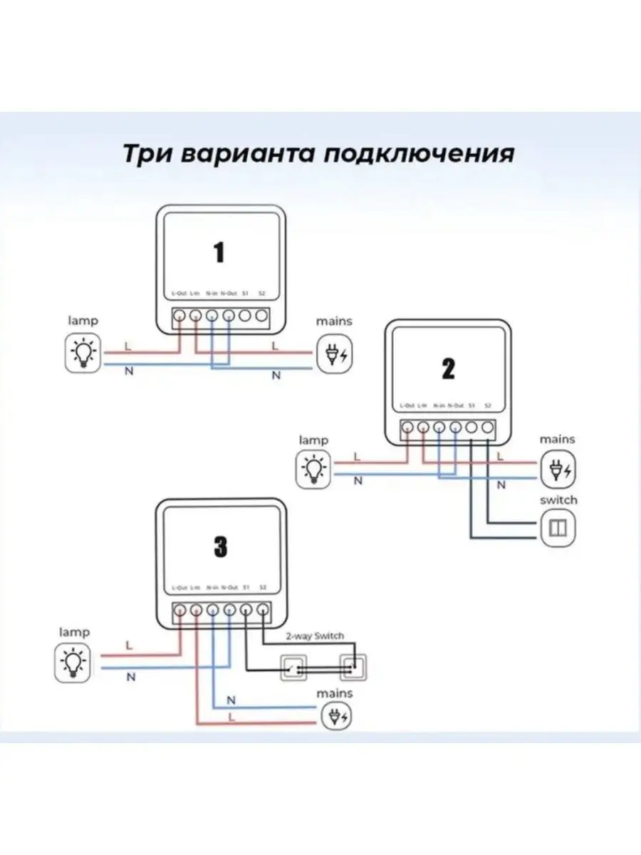 Wi-Fi выключатель, реле Алиса Tuya умный Wifi модуль 16А Умный Барин купить  по цене 477 ₽ в интернет-магазине Wildberries | 136544878