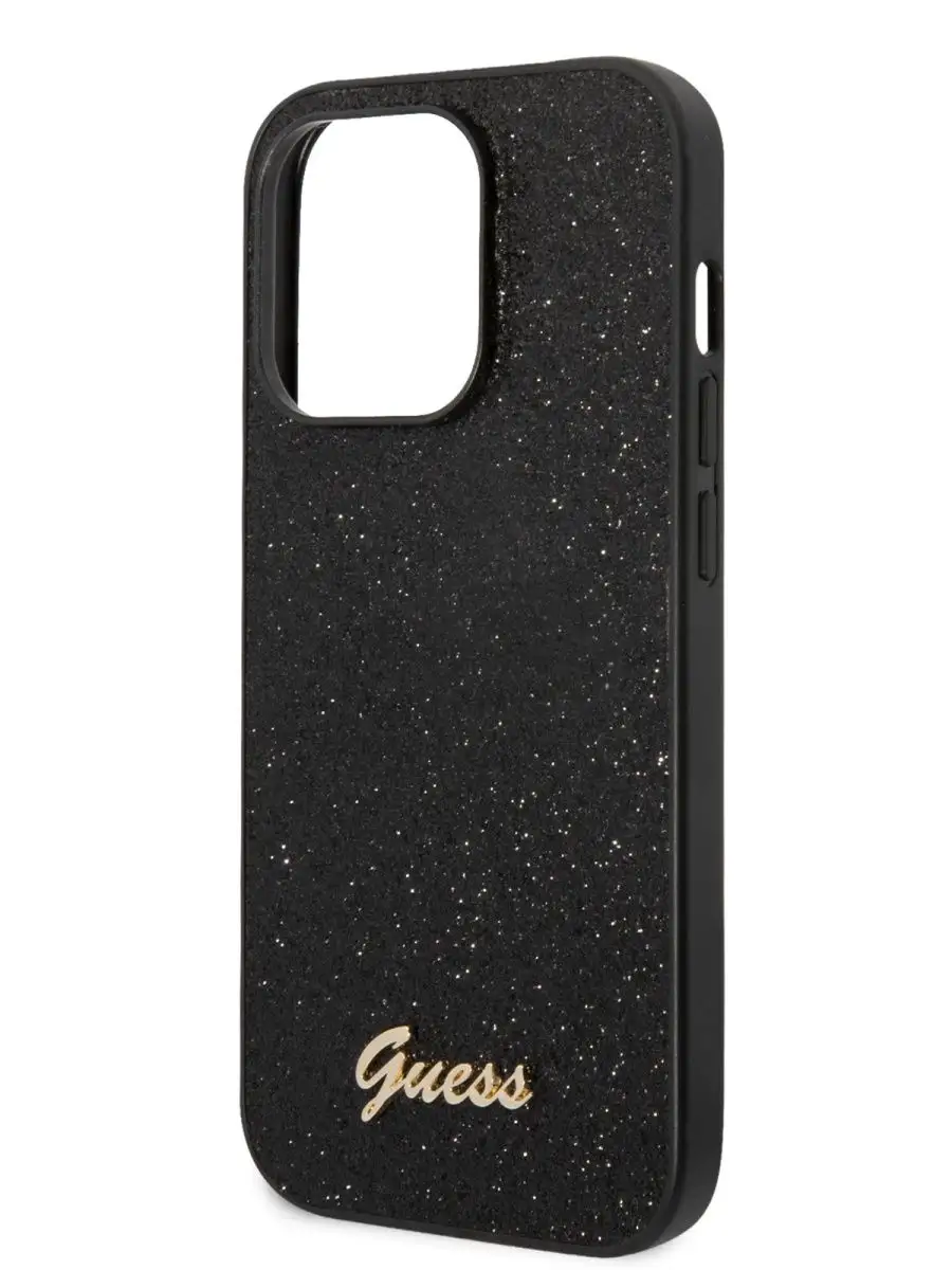 Чехол на iPhone 14 Pro Max с блестками Glitter flakes GUESS купить по цене  1 732 ₽ в интернет-магазине Wildberries | 137560477