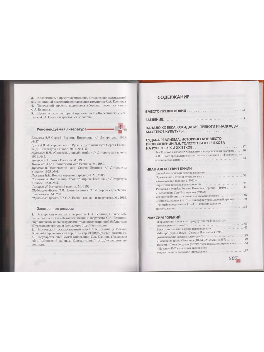 Русское слово Русская литература XX в. 11 класс. Учебник. Часть 2