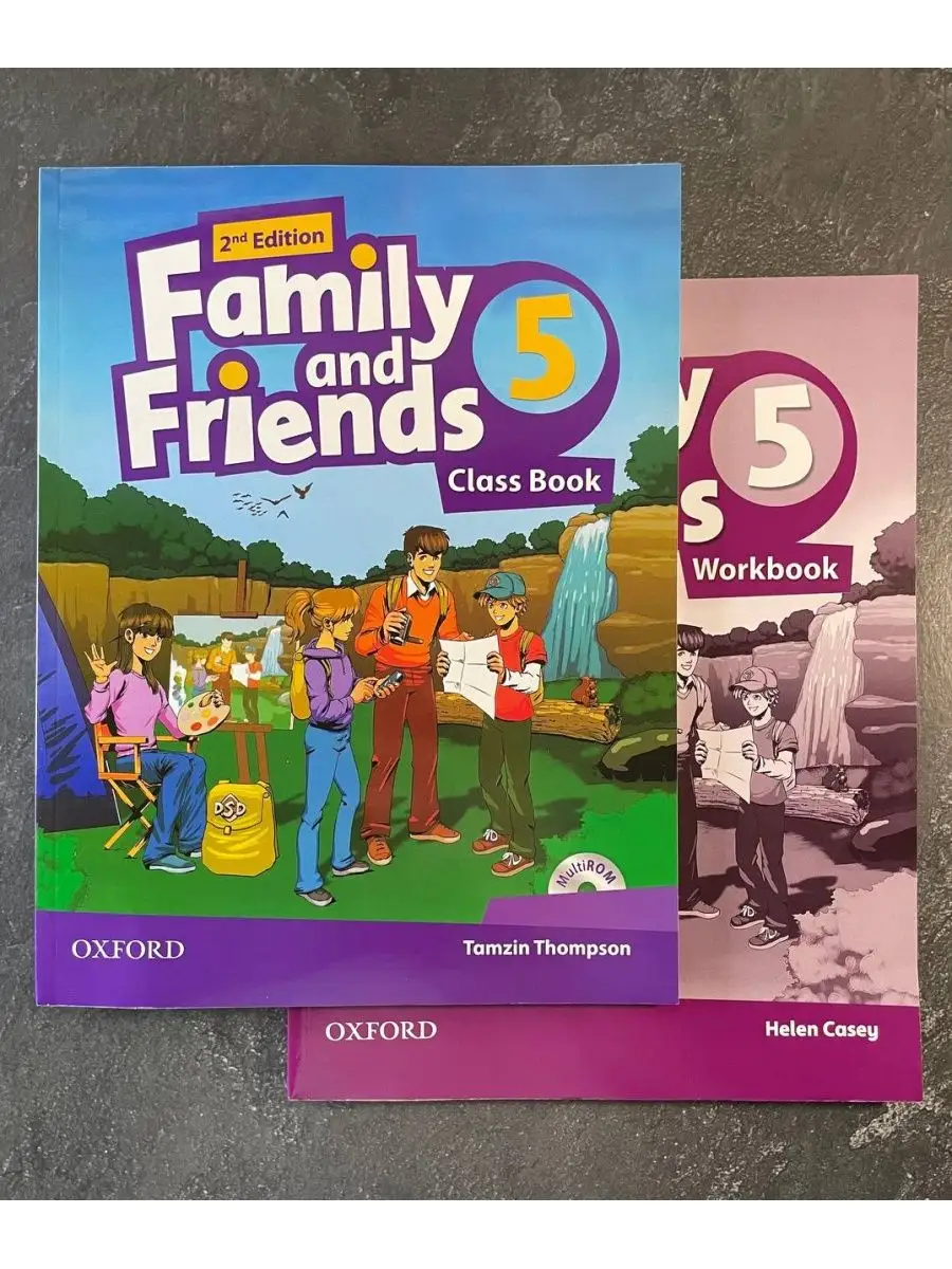 Комплект Family and Friends 5 Class Book+Workbook+код Premium Books купить  по цене 529 ₽ в интернет-магазине Wildberries | 138795923