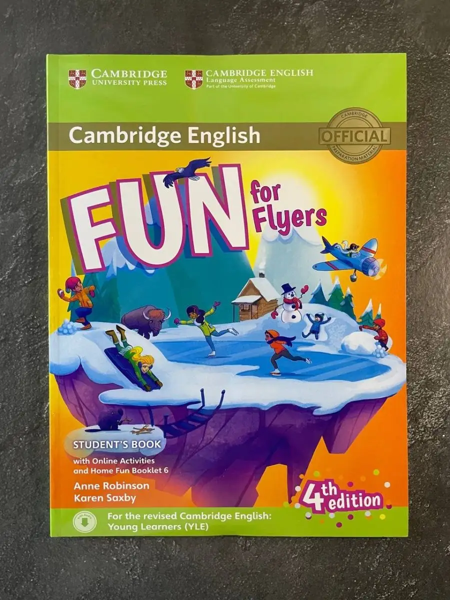 Premium Books Fun for Flyers 4th Ed. St Book+Home Fun Booklet 6+CD+