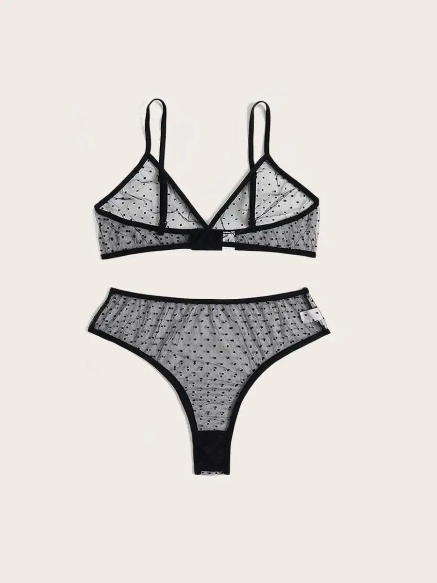 BelkaUnderware Комплект женского нижнего белья для ролевых игр в сетку
