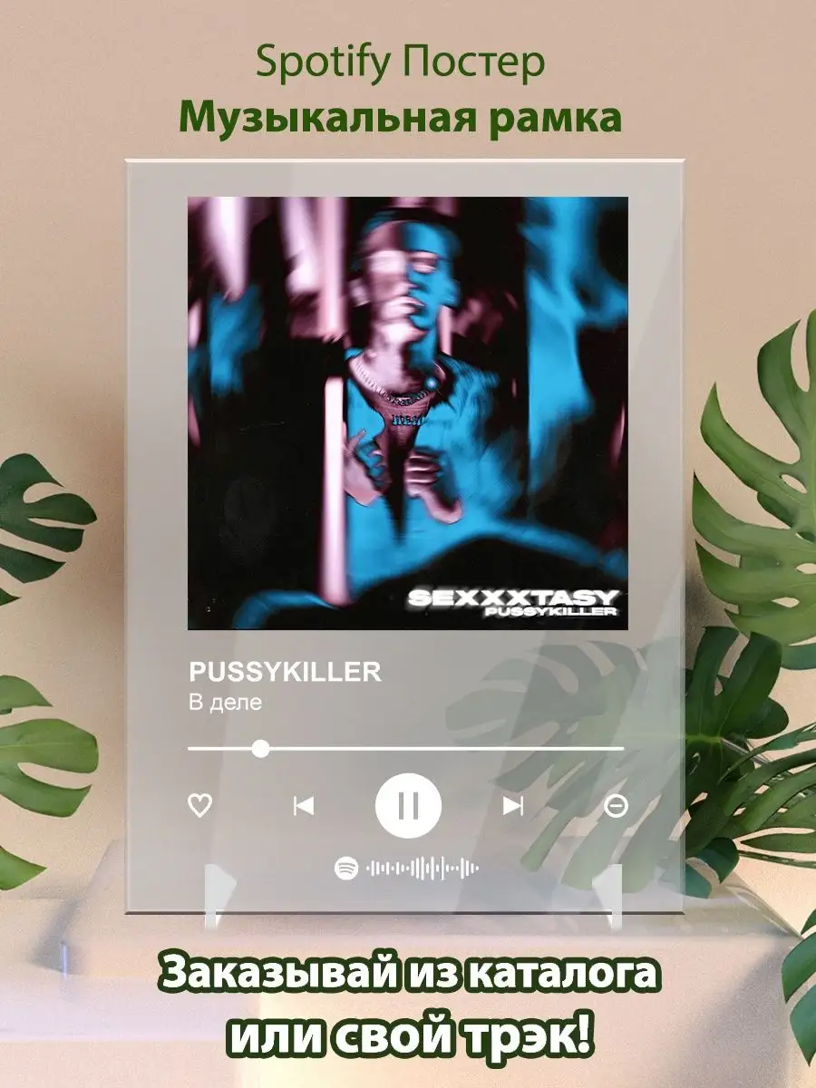 Spotify постер PUSSYKILLER плакат Cпотифай постер Arthata-Spotify купить по  цене 16,21 р. в интернет-магазине Wildberries в Беларуси | 139460342