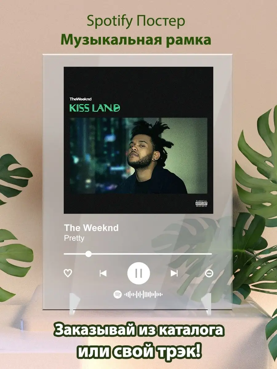 Spotify постер The Weeknd плакат Cпотифай Arthata-Spotify купить по цене  20,99 р. в интернет-магазине Wildberries в Беларуси | 141434446