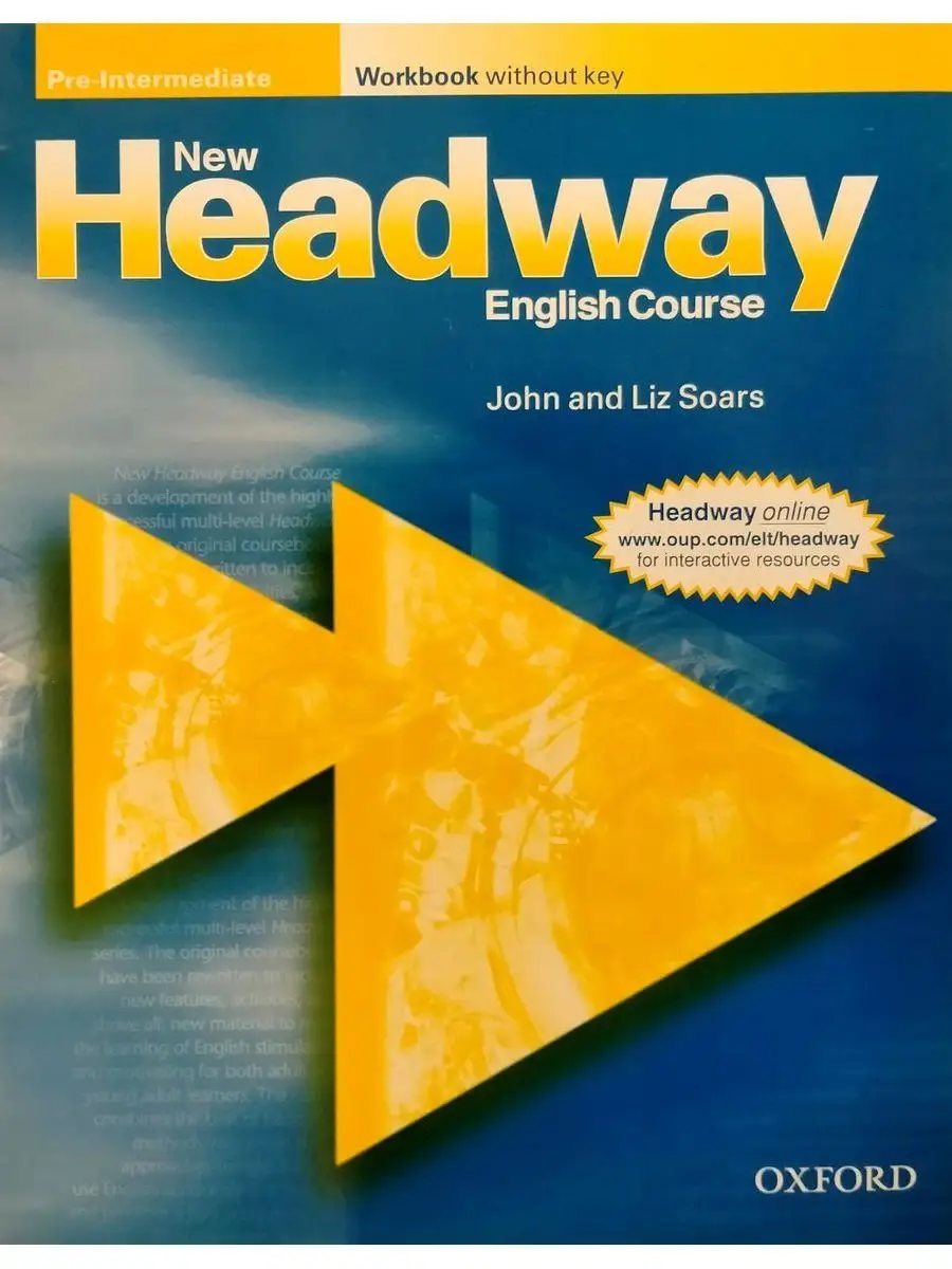 New Headway Pre-Intermediate Workbook without Key