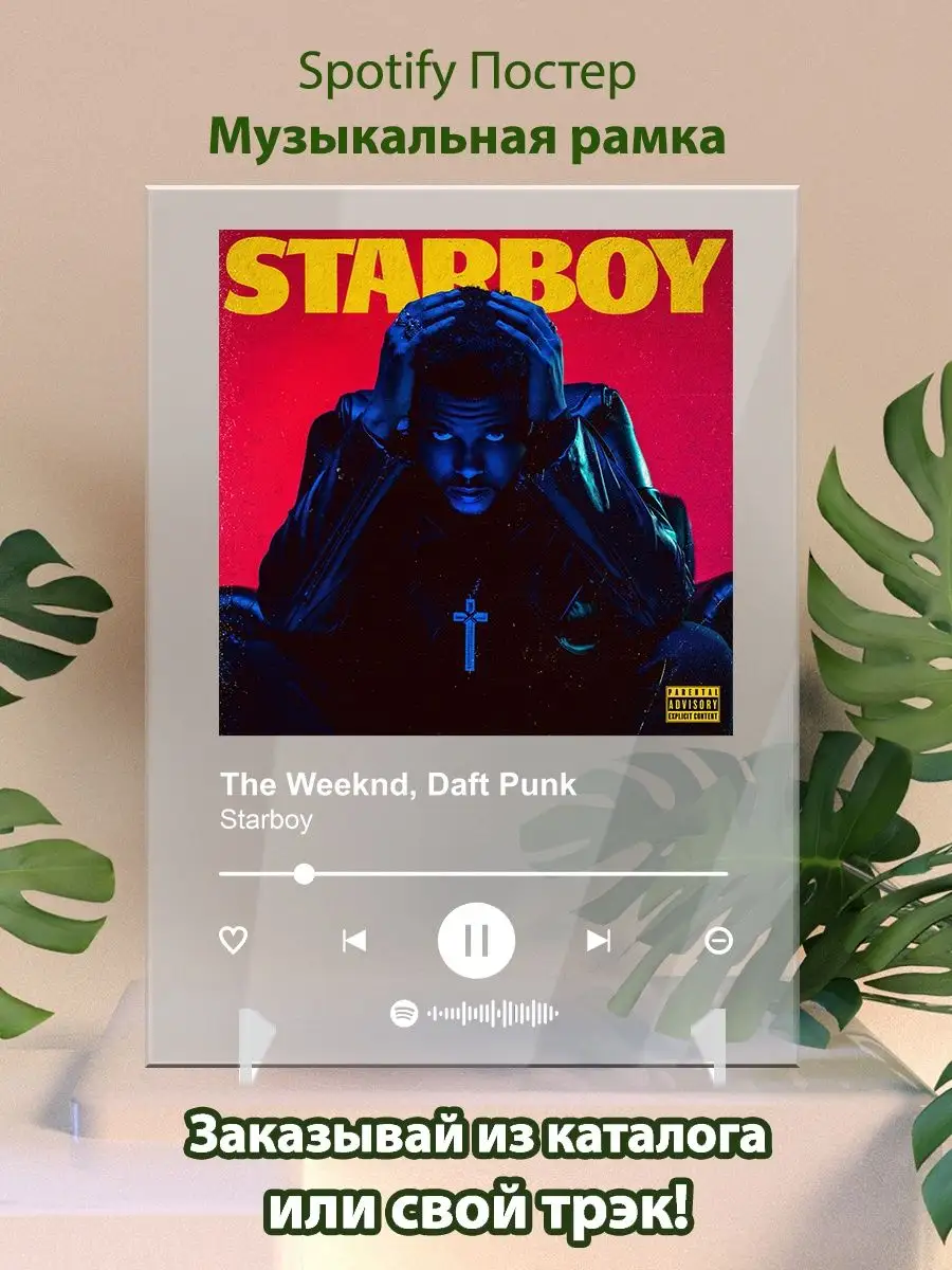 Постер the weeknd карточки. Картина the weeknd - Starboy Arthata-spotify  постер Спотифай постер купить по цене 439 ₽ в интернет-магазине Wildberries  | 142616394