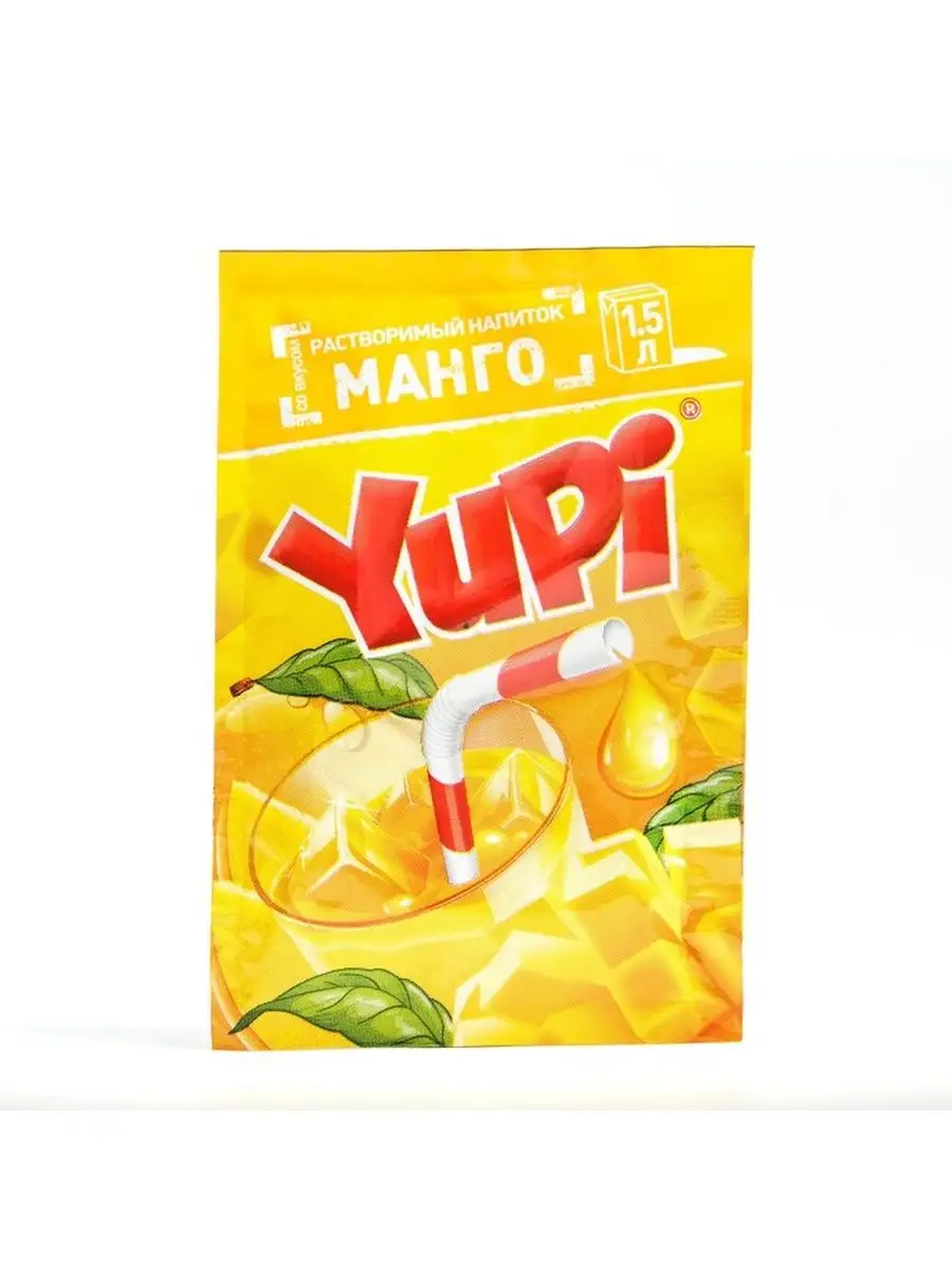 Растворимый напиток Манго, 15 г Yupi купить по цене 183 ₽ в  интернет-магазине Wildberries | 142620861