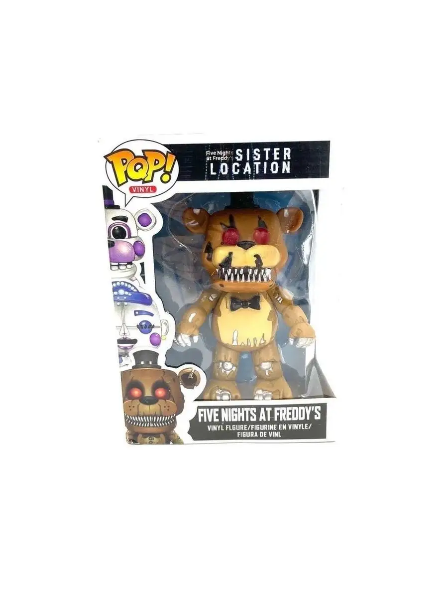 Фигурка Funko POP! Аниматроники (FNaF) Медведь Фредди Sb купить по цене  23,84 р. в интернет-магазине Wildberries в Беларуси | 142711521