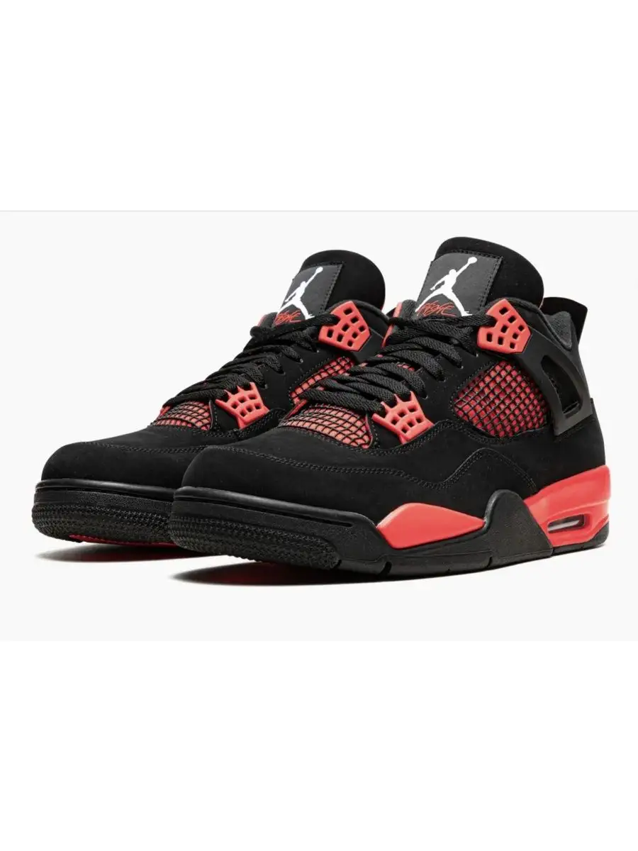 Jordans on sale 4 red