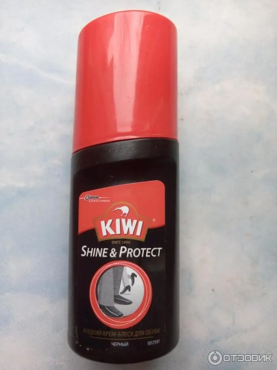 КРЕМ - БЛЕСК для обуви Kiwi Shine & Protect Блеск и защита купить по цене  260 ₽ в интернет-магазине Wildberries | 143192180