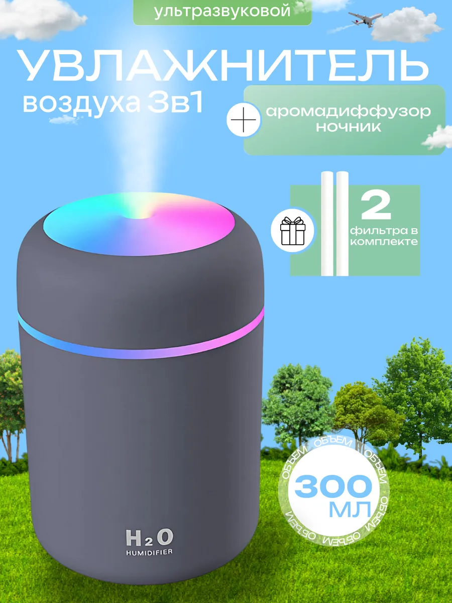 Увлажнитель воздуха для дома LUM купить по цене 350 ₽ в интернет-магазине  Wildberries | 143639667