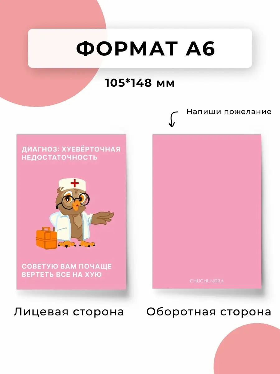 Прикол открытка с днём рождения Chuchundra купить по цене 152 ₽ в  интернет-магазине Wildberries | 143885793