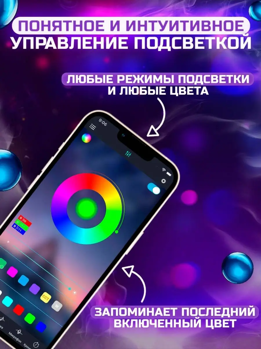 Подсветка в машину салона RGB Fame Way купить по цене 487 ₽ в  интернет-магазине Wildberries | 144547242