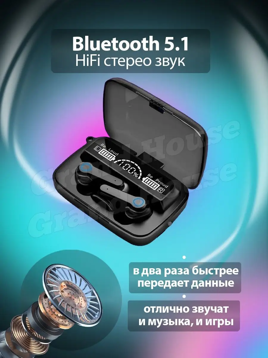 Grand House Беспроводные наушники M19