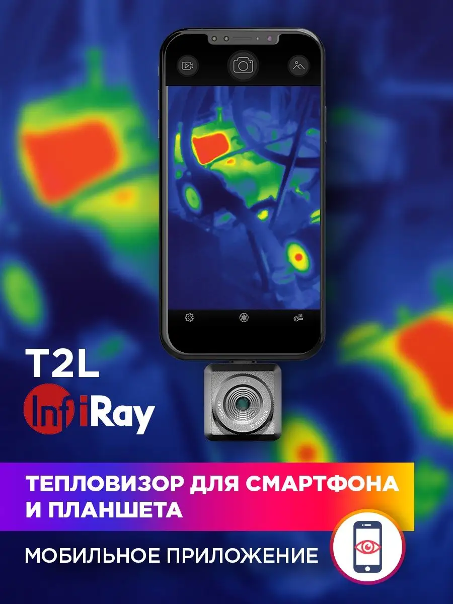 IRay Тепловизор Inf Xinfrared T2L с изучением микросхем