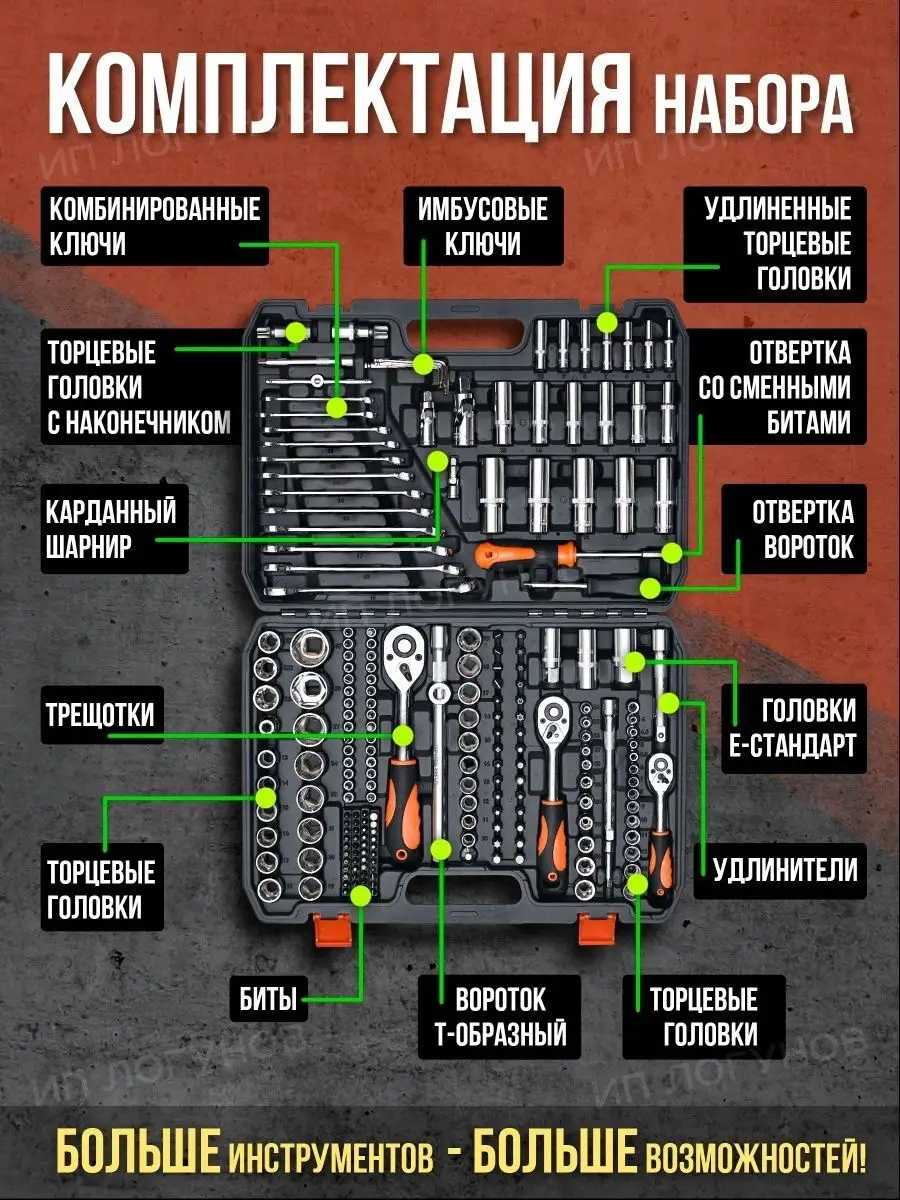 Набор инструментов для автомобиля 219 пр, CRV AnteiKing купить по цене 6  949 ₽ в интернет-магазине Wildberries | 144718647