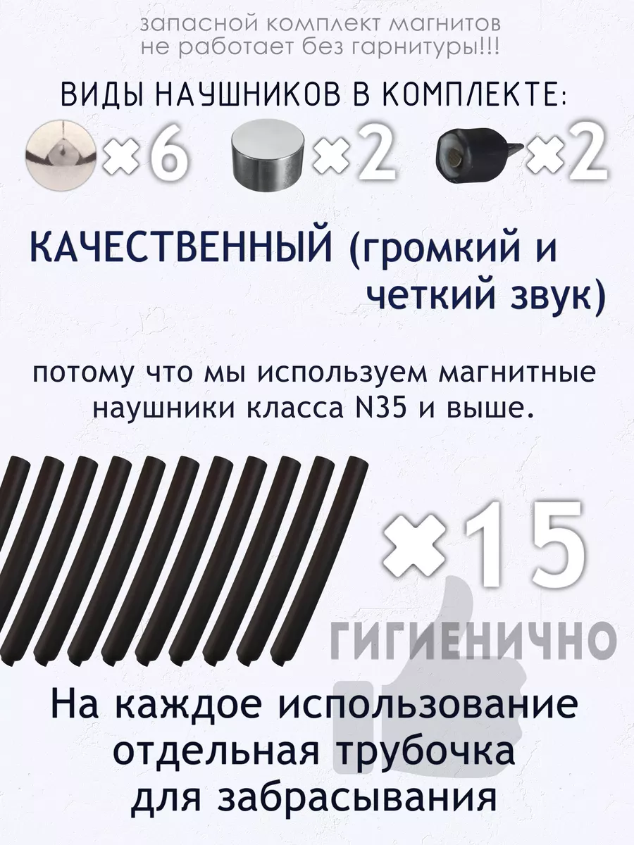 Комплект магнитных микронаушников, шарики и шайбы Micro Technology купить  по цене 260 ₽ в интернет-магазине Wildberries | 145208108