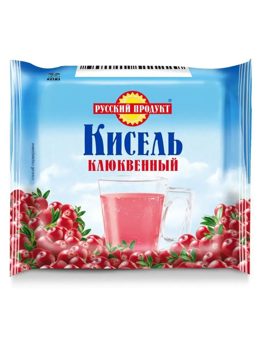 Кисель быстрого приготовления натуральный клюквенный Русский Продукт купить  по цене 42 100 сум в интернет-магазине Wildberries в Узбекистане | 145756394