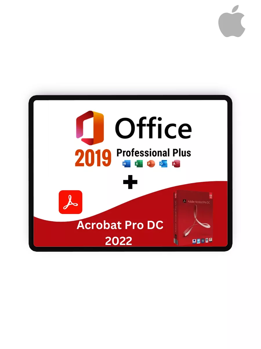 Micrоsoft Office 2019 + Acrobat Pro DC + Dr Web лицензия Microsoft купить  по цене 820 ₽ в интернет-магазине Wildberries | 145976533