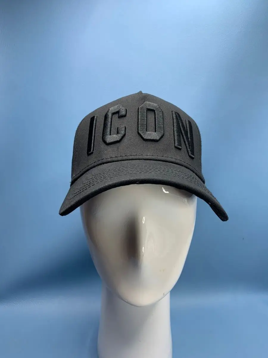 Dsquared icon sales cap all black