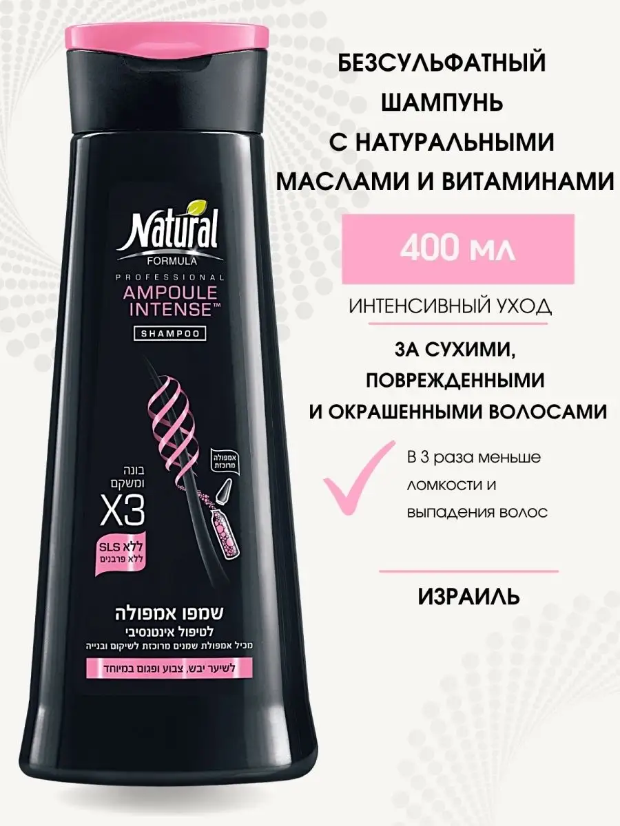Формулы шампуней для волос