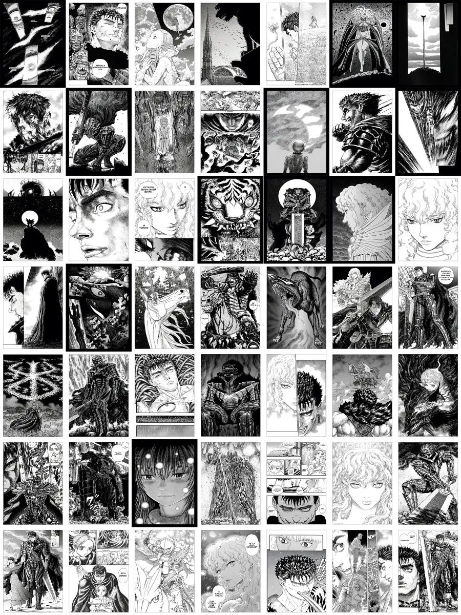 Постеры Берсерк - аниме Berserk карточки Poster808 купить по цене 57 400  сум в интернет-магазине Wildberries в Узбекистане | 146274979