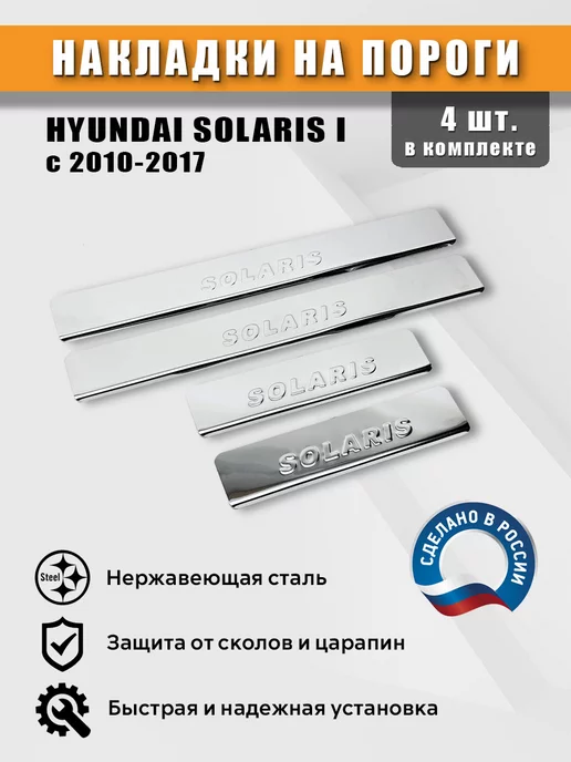 Подкрылки для HYUNDAI SOLARIS