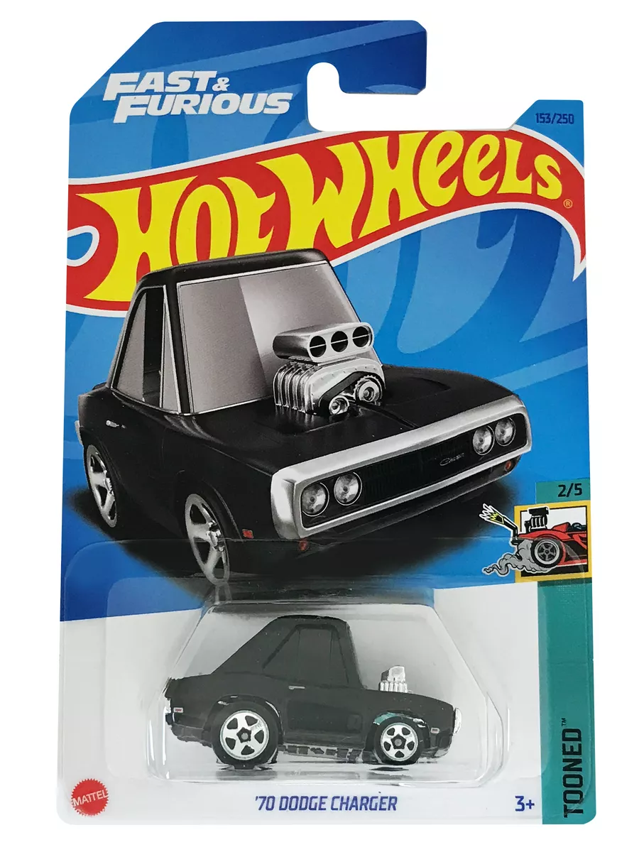 Hot Wheels Машинка металлическая коллекционная Dodge Charger Форсаж