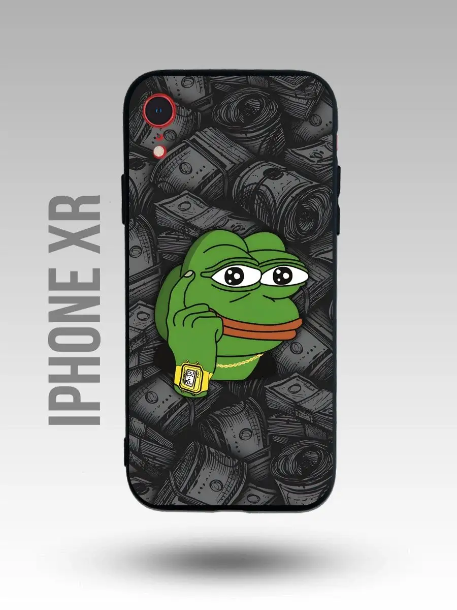 Чехол на Iphone XR Лягушка Pepe жабка Пепе мем Каждому своё MEMES купить по  цене 300 ₽ в интернет-магазине Wildberries | 147020235