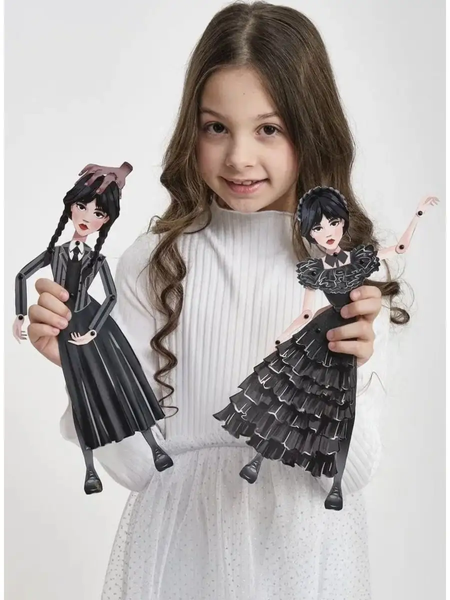 Набор для создания Куклы Уэнсдей Аддамс, Wednesday Addams Моя игра купить  по цене 91 500 сум в интернет-магазине Wildberries в Узбекистане | 147045748