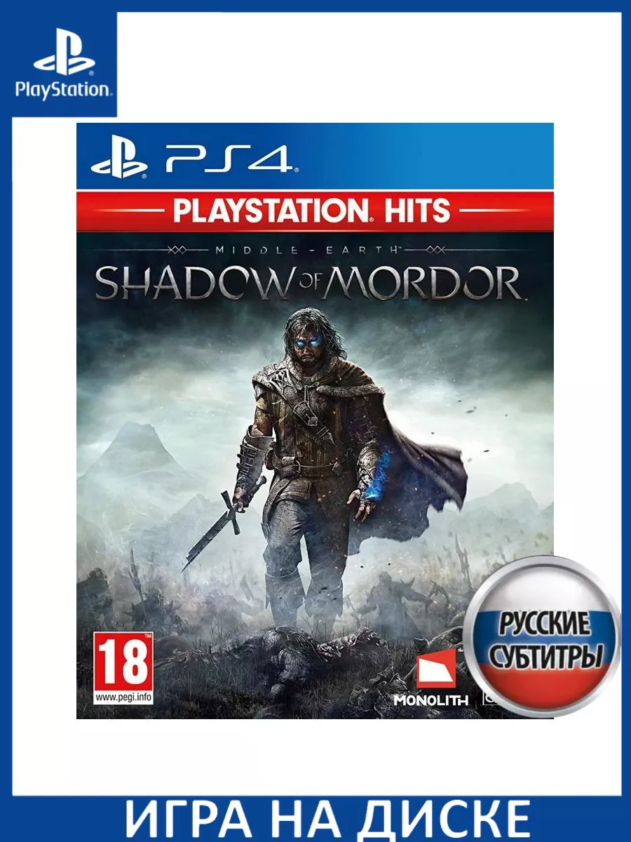 Игра PS4/PS5 Средиземье Middle-earth Тени Мордора Shadow of Mordor