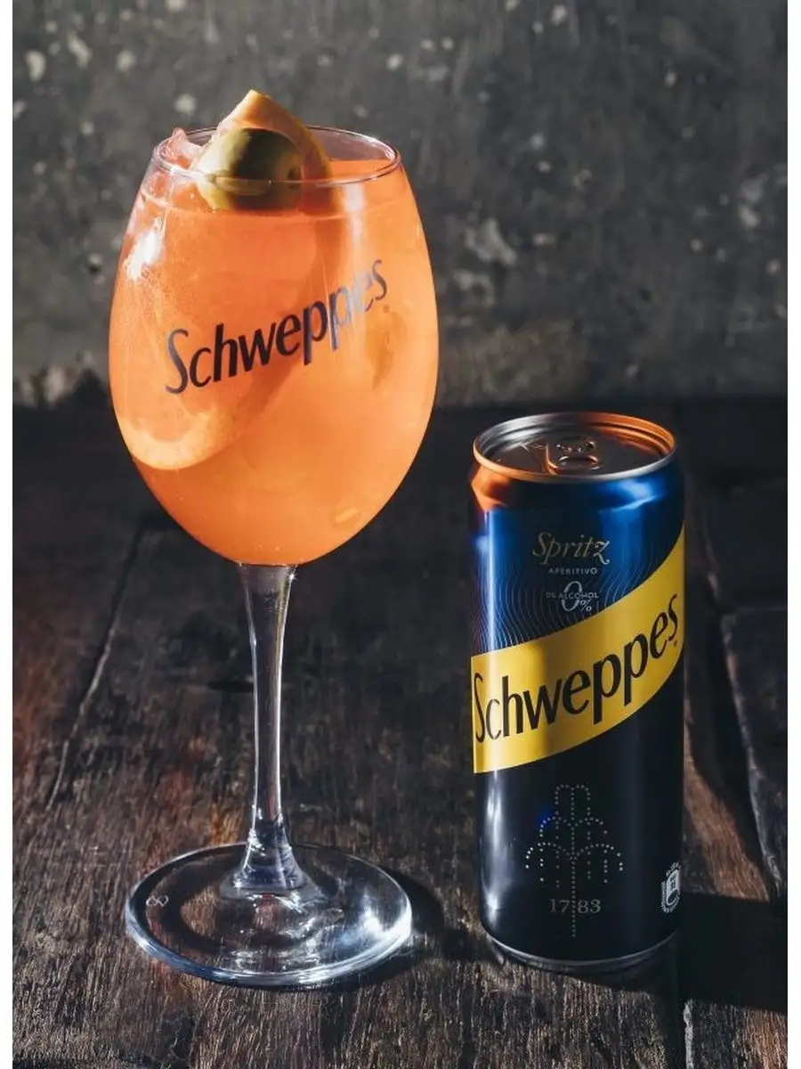 Напиток Швепс Апероль Спритц Аперитиво 1 л по 12 шт Schweppes купить по  цене 1 670 ₽ в интернет-магазине Wildberries | 147280302