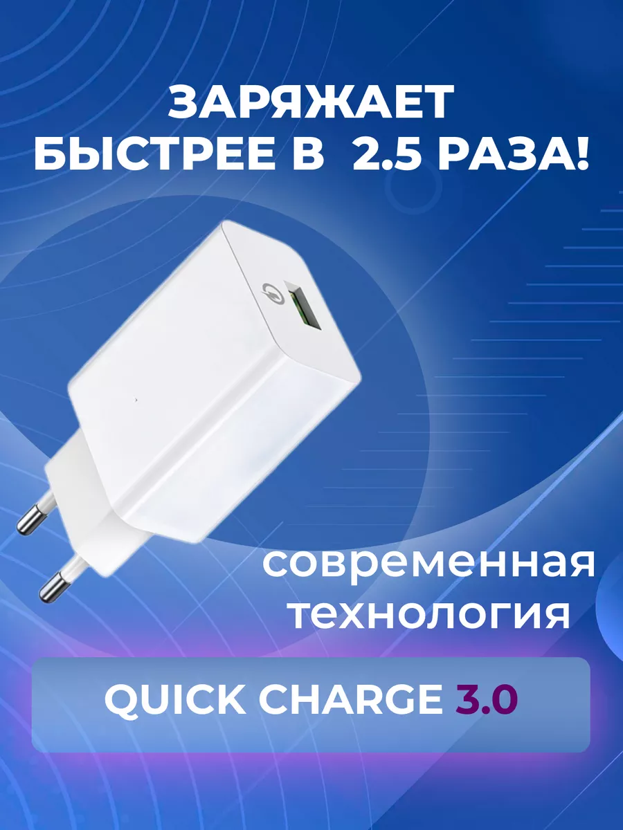 Be Store Блок зарядки usb для телефона сетевой быстрый