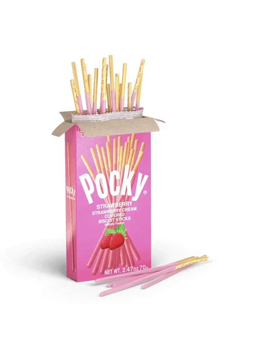 Палочки клубничные Pocky