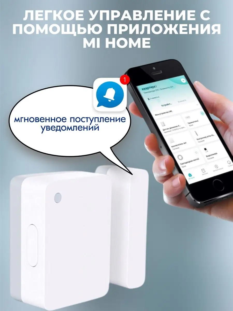 Xiaomi Датчик открытия окна двери Door and Window Sensor 2