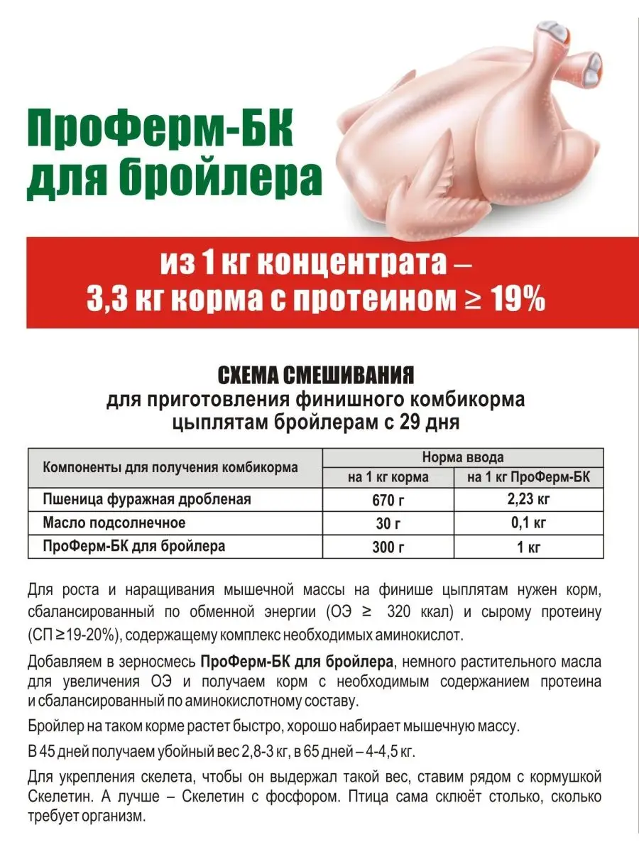Корм Для Бройлеров Купить В Москве