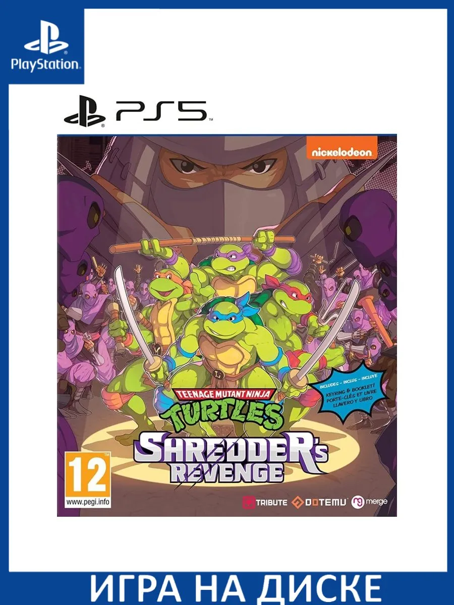 TMNT Teenage Mutant Ninja Turtles Черепашки Ниндзя Sh Игра PS5 купить по  цене 115,41 р. в интернет-магазине Wildberries в Беларуси | 148632661