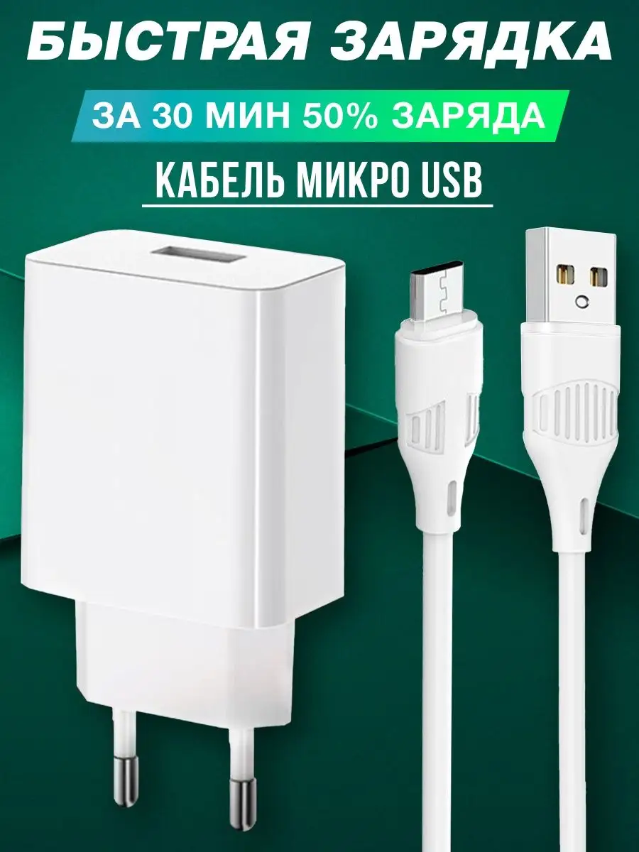 MRM Зарядное устройство для телефона, блок микро usb, быстрая