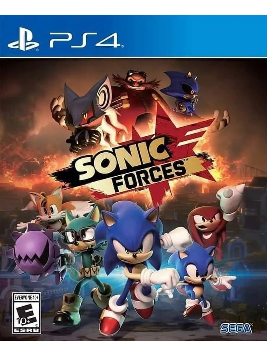 Sonic Forces игра на playstation 4 sony диск PS4 PS5