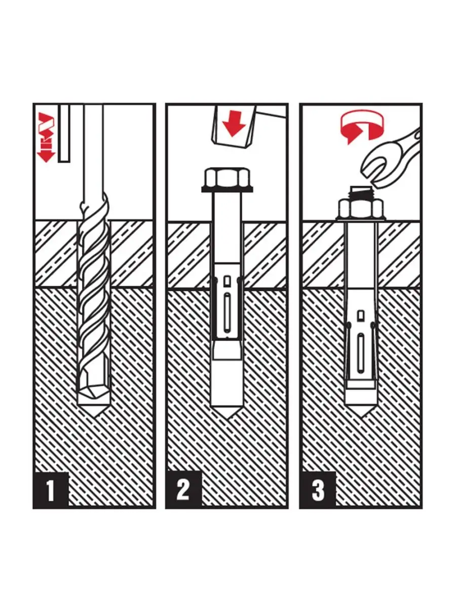 Как вкрутить анкер. Анкерный болт Hilti 10х160. Анкер для бетона клиновой распорный. Анкерная шпилька хилти. Анкер распорный для бетона с гайкой.