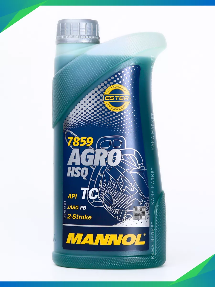 Масло Манол Моторбайк 10w 40. - Mannol Agro Formula h 1л.