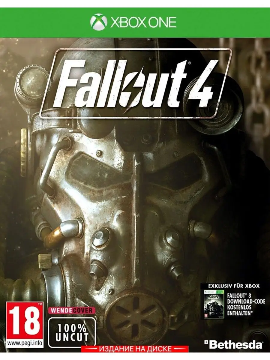 Игра Xbox One Fallout 4 + Fallout 3 (Xbox One) Диск