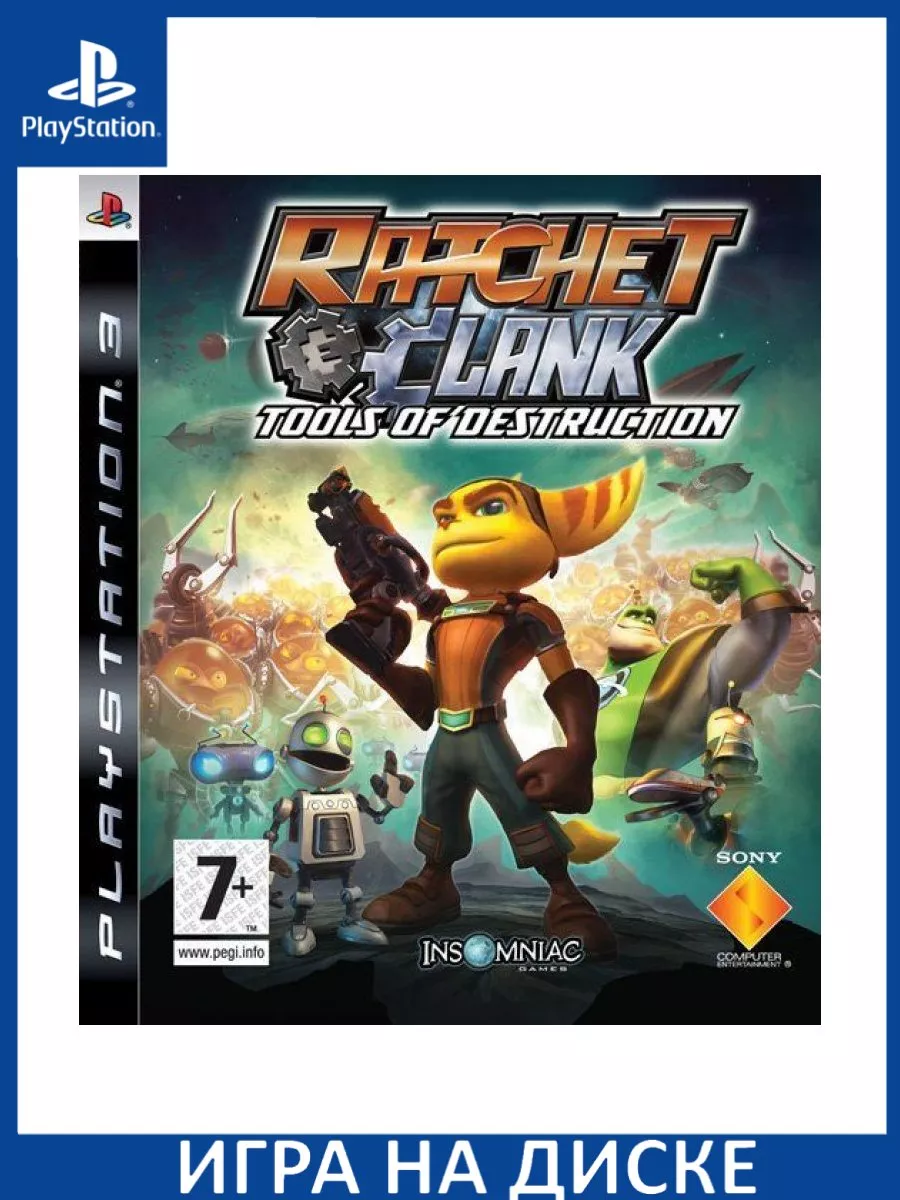 Игра PS3 Ratchet And Clank Tools Of Destruction (PS3) Диск