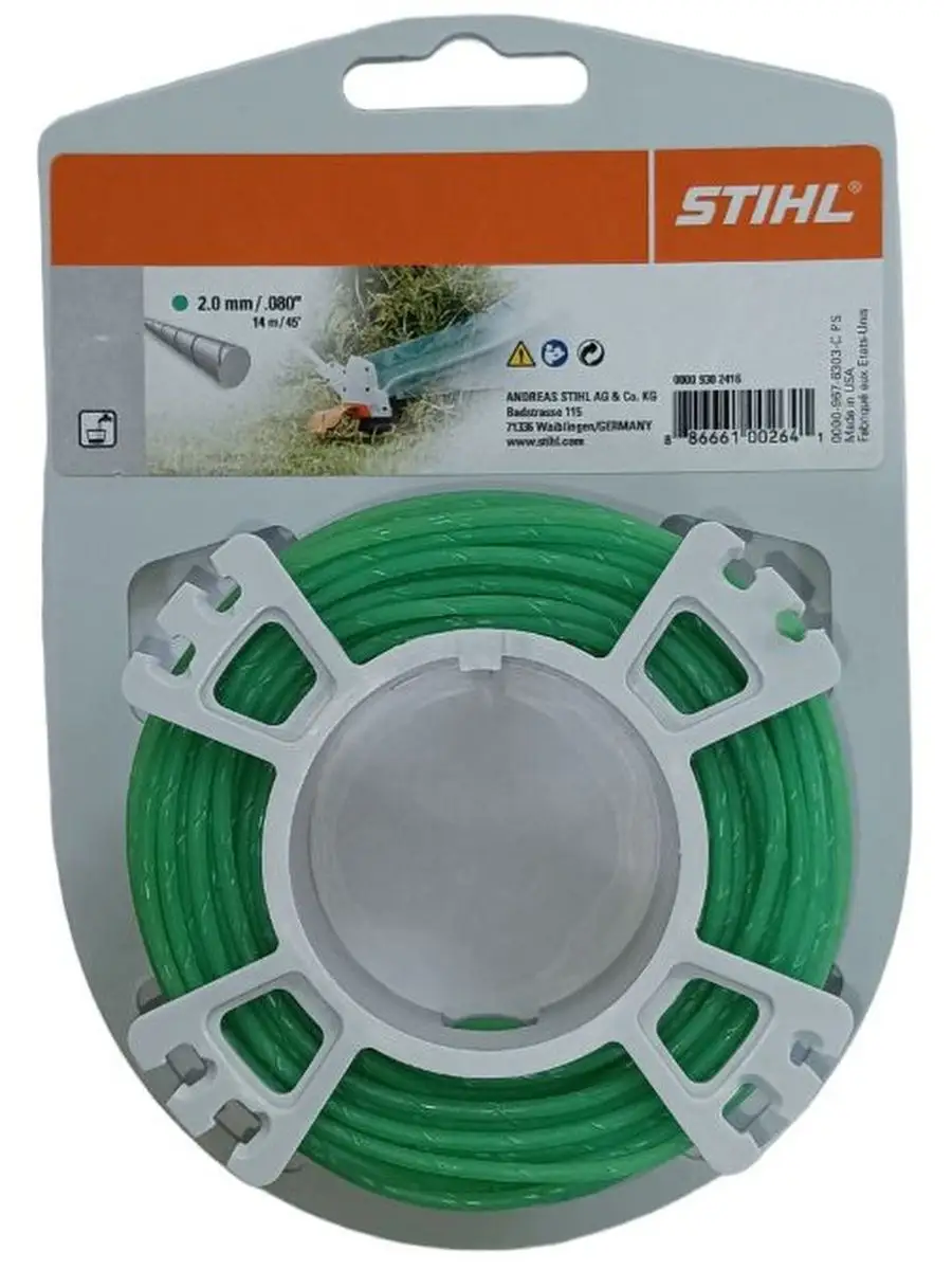Леска Для Триммера Штиль 2.4 Мм Купить