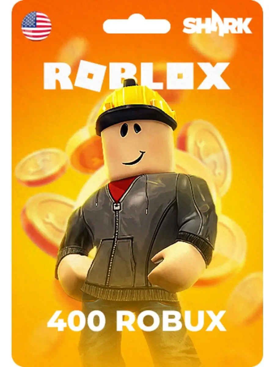 Карта Роблокс 5$ - 400 Робуксов 400 Robux US аккаунт Roblox купить по цене  0 сум в интернет-магазине Wildberries в Узбекистане | 150676780