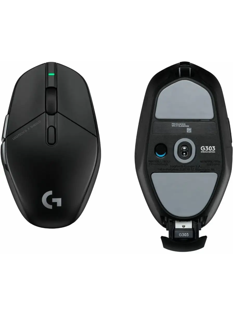 Мышь G303 SHROUD EDITION BLACK [910-006106] Logitech купить по цене 10 190  ₽ в интернет-магазине Wildberries | 150688190