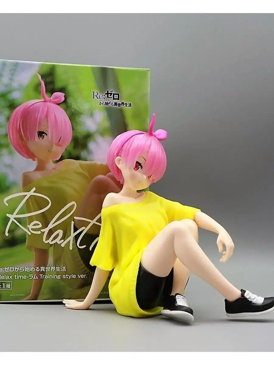 Фигурка аниме Рем Рам Re Zero Rem Ram РеЗеро