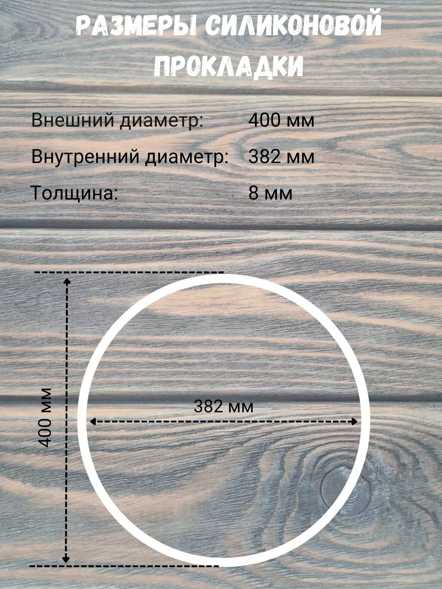 Уплотнитель для синей евро-бочки на 127л, силиконовый ХМЕЛЬНОЕ ДЕЛО купить  по цене 530 ₽ в интернет-магазине Wildberries | 151370154